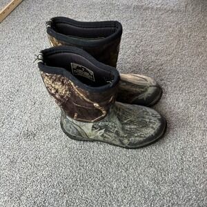 bogs boots kids 3 Camo Rubber Waterproof Mud Outdoor Hunting rain gorpcore
